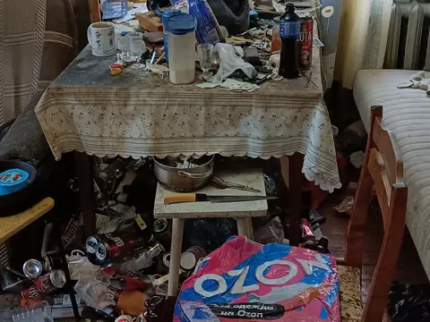 Захламленная квартира